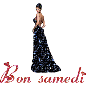 Gif animé Bon samedi femme